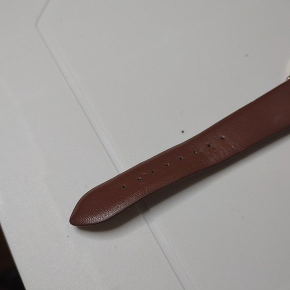 Brown And Gold Tone Map Watch - Picture 5 of 12